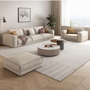 PurelyFeel <span class=keywords><strong>Budapest</strong></span>, tecnología anti-CAT Scratch, tela para sofá, crema, viento, arena, pelo, fila recta, aleteo, sofá de bloque de tofu - Product Image 3