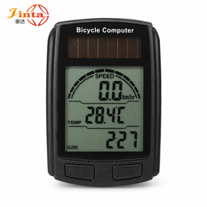Ciclocomputador con Sensor Cableado y Energía Solar, Pantalla LCD Digital, Velocímetro, Odómetro, Velocidad en Tiempo Real, Cadencia de Ciclismo - Product Image 1