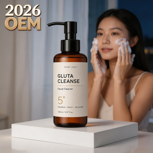 คลีนเซอร์ล้างหน้าสูตรอ่อนโยน GLUTACLEANSE สำหรับขายส่ง รับผลิตแบบ OEM ทำความสะอาดผิวได้ทุกประเภท ใช้ได้ทุกวัน - Product Image 1