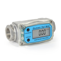 Medidor de Flujo Digital de Turbina para Aceite Diésel CX-WLTFM, Medidor de Flujo de Combustible, Aceite y Agua
