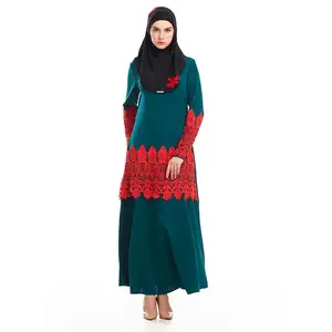 Passende Farben Moderne Abaya Burka Frauen Islamische Kleidung Muslimisches Kleid Kleid Für Dame
