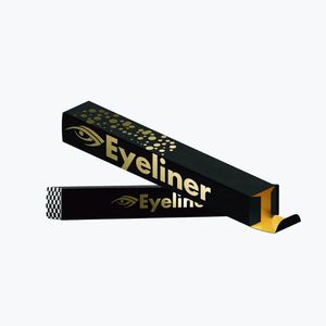 Cosmétiques écologiques Eyeliner Mascos Emballage Blanc Carton Or Argent Estampage À Chaud Stratification Plié Cosmétiques Emballage - Product Image 1