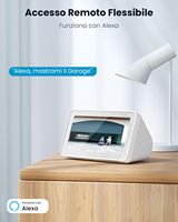 Caméra de sécurité solaire PTZ DNB 5MP : Caméra de surveillance WiFi blanche avec suivi automatique, moniteur résistant aux intempéries et vision nocturne sécurisée