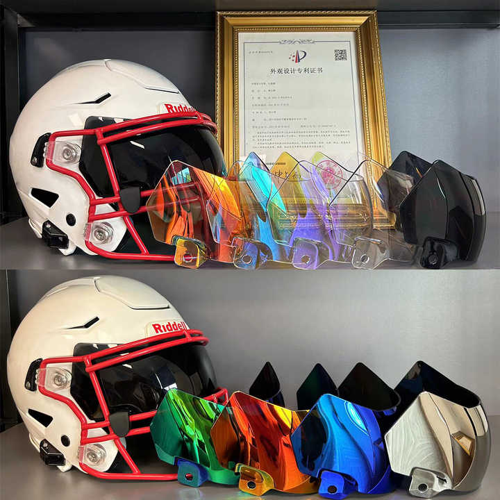 f7 helmet visor Schutt PRO designed for the F7 Pro Schutt F7 Oakley Prizm Football