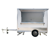 Remorque Mobile de Bar, camion, restauration rapide, café, caravane