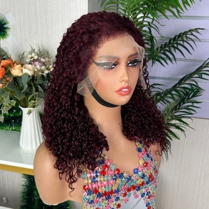 วิกผมแท้แบบ Pixie Curl SDD Super Double Drawn 13*4 คุณภาพสูง ไม่ต้องใช้กาว ความหนาแน่น 300% - Product Image 6