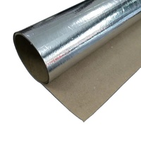 Papier d'aluminium laminé papier kraft revêtu de papier d'aluminium