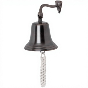 Campana de excelente calidad, logotipo personalizado impreso, campana de barco Titanic de latón, campanas náuticas de alta venta de aspecto de lujo para decoración del hogar - Product Image 1