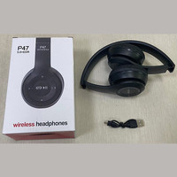Casque sans fil Bluetooth P47, écouteurs multipoint sans fil, écouteurs de jeu Type-C pour PC