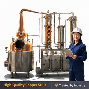 Alambics en cuivre Ace, équipement de distillation d'alcool pour rhum, colonne de reflux pour brandy, équipement de distillation de vodka et gin à vendre - Product Image 1