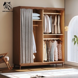 Armario corredizo ecológico personalizado de madera para dormitorio, el mejor precio, MOQ bajo, muebles a medida - Product Image 6