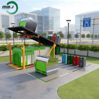 RNKJ Station de Compression Intelligente des Déchets Souterrains : Compresseur Hydraulique Personnalisable pour Déchets Souterrains
