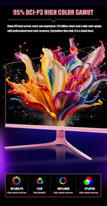 2K 27英寸粉色游戏液晶显示器320Hz 300Cd/M2 IPS屏幕HDR DP防蓝光新型台式电脑发光二极管显示器升降 - Product Image 4