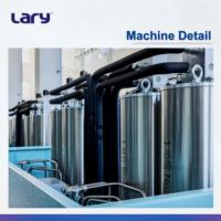 Machine de moulage par injection de semelles en caoutchouc LARY LRS165-4ST à 4 postes, moteur 1650 KN de force de serrage, volume d'injection 1000 ml, pour la fabrication de chaussures