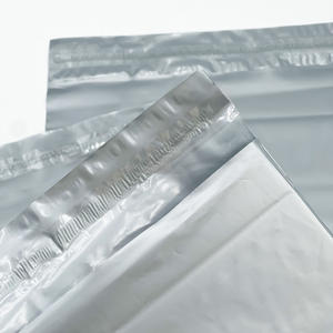 Custom Logo Grey Poly Mailer Clothing Packaging Waterproof Shipping Bags for Cloth <b>Shoes</b> Print Surface Treatment Courier Service - Product Image 4