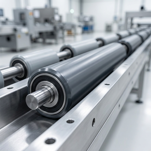 Rouleau de convoyeur à faible friction et résistant à l'huile EUNHYUN, rouleau de grande taille pour système logistique d'entrepôt, rouleau STKM - Product Image 1