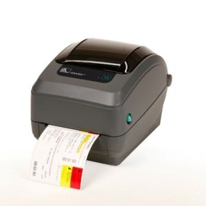 Zebra GX430t hiệu suất cao Máy tính để bàn mã vạch máy in nhãn màu đen và trắng 1D/2D mã vạch trong kho - Product Image 2