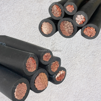 Câble de soudage YH Super Flex en caoutchouc et cuivre, fils de soudage 16mm2 25mm2 35mm2 50mm2 70mm2 95mm2