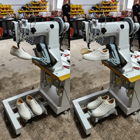 GY-168 à grande vitesse Machine à coudre à couture latérale à double fil Machine à coudre industrielle Fabrication de chaussures Prix des ventes directes