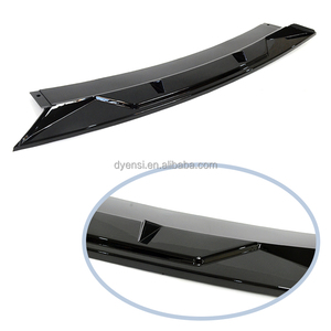 现代伊兰特第七代2021-2022光泽黑色前保险杠唇下巴扰流板分离器扩散器前唇 - Product Image 3