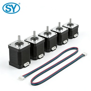 Moteur pas à pas série NEMA 17 haute précision 1.8 °   Moteur pas à pas 12V-24V DC pour imprimante 3D, fil à 4 conducteurs, 2 phases, certifié CE ISO/ROHS REACH - Product Image 1