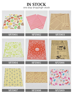 Yasonpack Food Paperkertas Bungkus <span class=keywords><strong>Nasi</strong></span> Greese Proof Paper Papel encerado de Malasia floei - Product Image 3