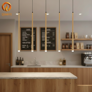 Lámparas Colgantes LED Cilíndricas para Isla de Cocina, Decoración para Comedor, Barra de Bar, Lámpara de Aluminio de 5W, Gran Venta - Product Image 1