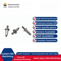 High Precision CNC Custom Machining Hardware Parts Stainless Steel Connectors Pins Shafts Watch Parts Custom Products