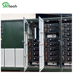 Conteneur de stockage d'énergie refroidi 500KW 1MWH 4MWH certifié CE, kit conteneur 20GP pour extérieur BUA-448V-125kWh Énergie conteneurisée - Product Image 5