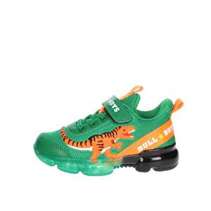 Zapatillas Deportivas para Niños Bull Boys, Diseño de Dinosaurio Verde, Zapatos Robustos - Product Image 1