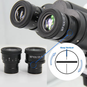 OPTO-EDU A15.2601-RT 반사광 삼안 전문 편광 현미경 LED 조명 40x-500x 배율 - Product Image 2