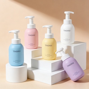 Dispensadores de Jabón Espumoso de Plástico de 12 oz, Botella con Bomba de 350 ml, Botellas Redondas Vacías para Jabón Líquido para Manos - Product Image 4