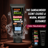 Crème FATAZEN 100% Pure et Naturelle au Beurre de Karité Non Grasse pour Hommes, Anti-Frottement, Contrôle des Odeurs, Réduit les Irritations, pour Usage Quotidien et Longue Durée