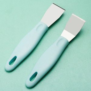 Stainless Steel Scraper Tool For Ice Removal And Cleaning Kitchen Surfaces Durable Design - Product Image 1