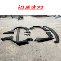 Kit carrosserie large pour BMW E46 berline 4 portes, kit carrosserie en fibre de verre FRP, couvre-essuie-glaces avant, garde-boue arrière, spoiler de coffre, pièces Rocket Bunny