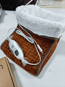 Almohadilla de pie de calefacción de invierno 30*30*25CM temporizador termostático eléctrico calentado masajeador de pies calentador de pies - Product Image 3