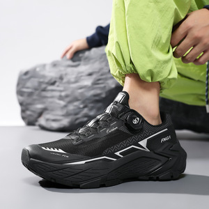 <span class=keywords><strong>Scarpe</strong></span> da <span class=keywords><strong>Trail</strong></span> <span class=keywords><strong>Running</strong></span> da Uomo Estive Traspiranti con Fibbia Girevole Sneakers per Tutti i Terreni Leggere Ammortizzanti Antiscivolo per Escursionismo - Product Image 5