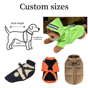Outdoor <b>Dog</b> Hoodie Warm Sweatshirt Waterproof Raincoat Fashion Pocket Design Pet Jacket For Small Medium Large <b>Dogs</b> - Product Image 2