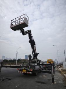 गर्म बिक्री कॉम्पैक्ट इलेक्ट्रिक स्व-चालित व्यक्त बूम लिफ्ट चेरी पिकर आदमी लिफ्ट फसल के लिए आकाश लिफ्ट - Product Image 6