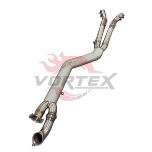 Tubo Intermedio Individual Vortex SS304 para BMW G80 G82 M3 M4 S58 2021-2026, Sección de Escape de Alto Rendimiento con Protección Térmica - Product Image 3