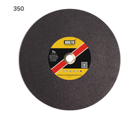 Disque de découpe métallique Hongtai 350*2.8*25.4MM à support résineux, meule OEM adaptée aux machines à meuler, meulage sur mesure