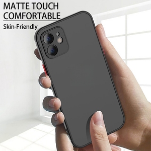 Chất Lượng Cao Bumper Rõ Ràng Matte Mềm Silicone Điện Thoại Di Động Trường Hợp Đối Với iPhone 16 15 14 13 12 Pro Max Mini 11 X Bìa Nhà Ở Vỏ Bọc - Product Image 2