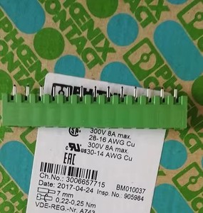 1755846 <span class=keywords><strong>13</strong></span> <span class=keywords><strong>Pin</strong></span> Khối thiết bị đầu cuối kết nối nam <span class=keywords><strong>pin</strong></span> với bìa 4 bên 0.200(5.08mm) dọc thông qua lỗ mstbva2.5/<span class=keywords><strong>13</strong></span>-g-5. 08 - Product Image 3