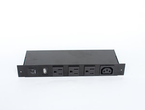 Pdu Ổ cắm điện với 3 AC 1 cổng <span class=keywords><strong>USB</strong></span> và bảo vệ tăng On/Off chuyển đổi điện mountable PDU điện dải ổ cắm - Product Image 4