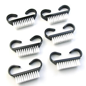 Brosse dépoussiérante pour ongles, 6 couleurs, grande taille, poignée souple en plastique, outils de manucure pour le nettoyage des ongles, vente directe usine - Product Image 2