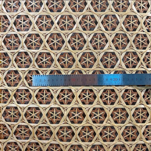 Bamboo Woven Mats Geometric Pattern Wall Panels Household Asian Design Decorative <b>Ceiling</b> Furniture Veneer Material - Product Image 5
