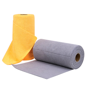 مناشف مطبخ ملونة بالجملة بتصميم شعار مخصص، قماش تنظيف من الألياف الدقيقة فائق الامتصاص - Product Image 2