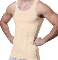 Débardeur de compression pour homme, gaine amincissante et sculptante, gilet de maintien abdominal, sous-vêtement pour l'entraînement et le quotidien