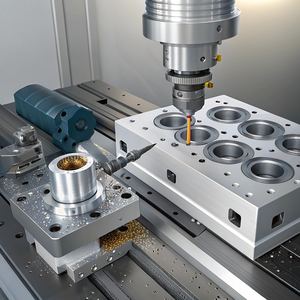 Componentes Mecanizados por CNC OEM, Aleación de Aluminio, Acero Inoxidable, Latón, Fresado de Precisión, Producción en Fábrica - Product Image 1