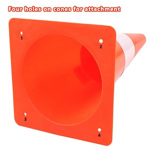 CITICITY15 inch / 12 inch Traffic Safety Cones with Reflective Collars,Orange Construction Cones Soccer for Parking lot - Product Image 6